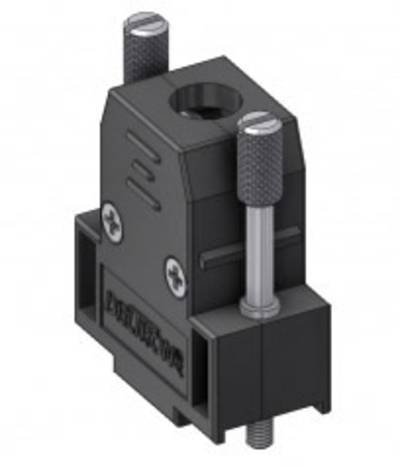 Deltron Connectors CTL09UN4 D-SUB Gehäuse Polzahl: 9 Plastik 180 ° Schwarz 1 St.
