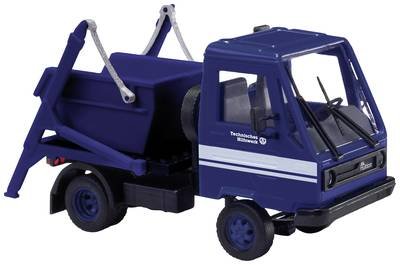 Busch 42235 H0 Einsatzfahrzeug Modell Multicar M26 mit Absetzkipper, THW