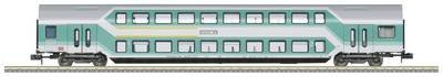 MiniTrix 18419 MiniTrix 18419 N Doppelstockwagen DABz 755m 1./2. Klasse der DB AG