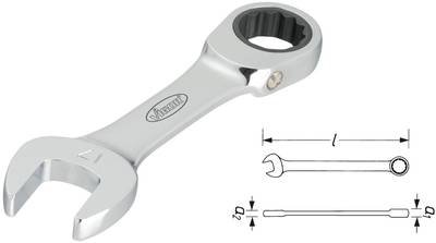 Vigor V2827 Knarren-Ring-Maulschlüssel Schlüsselweite (Metrisch) 13 mm