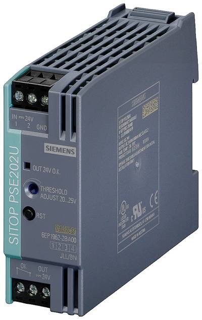 Siemens 6EP19622BA00 Hutschienen-Redundanz-Modul (DIN-Rail) 4.6 A Anzahl Ausgänge: 1 x