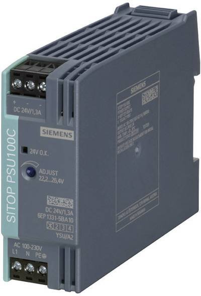 Siemens 6EP13315BA10 Hutschienen-Netzteil (DIN-Rail) 24 V/DC 1.3 A 30 W Anzahl Ausgänge:1 x Inhalt 1 St.