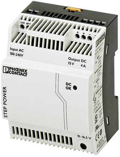 Phoenix Contact 2868619 Hutschienen-Netzteil (DIN-Rail) 15 V/DC 4 A 60 W Anzahl Ausgänge:1 x Inhalt 1 St.