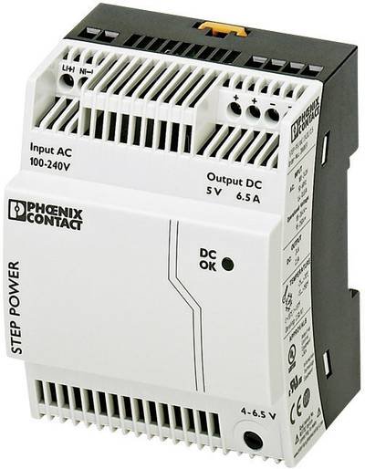 Phoenix Contact 2868541 Hutschienen-Netzteil (DIN-Rail) 5 V/DC 6.5 A 32.5 W Anzahl Ausgänge:1 x Inhalt 1 St.