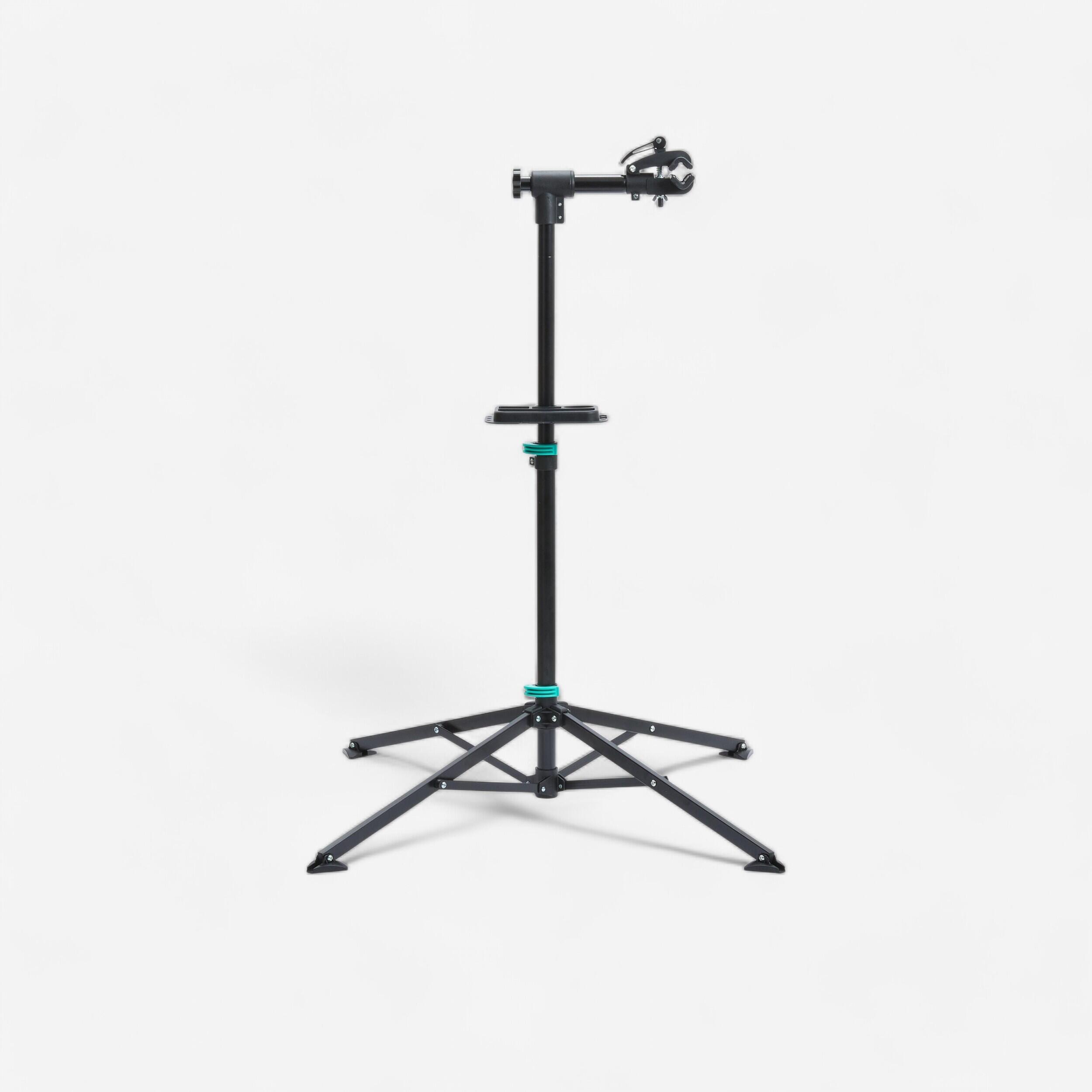 BIKE ORIGINAL Soporte Taller Bicicleta Easywork III Negro Plegable