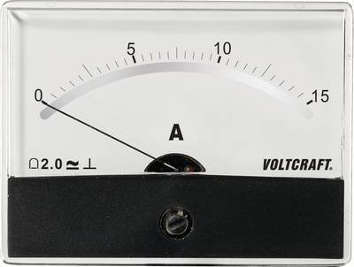 VOLTCRAFT AM-86X65/15A/DC AM-86X65/15A/DC Einbau-Messgerät AM-86X65/15A/DC Drehspule