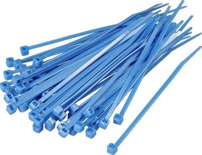TRU COMPONENTS 1592803 TC-CV100203 Kabelbinder 100 mm 2.50 mm Blau 100 St.