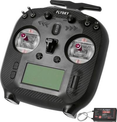 FlySky FS-ST8 Hand-Fernsteuerung 2,4 GHz Anzahl Kanäle: 10 inkl. Empfänger