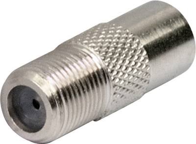 Schwaiger UEST9330531 F-Koax-Adapter Anschlüsse: F-Buchse, Koax-Stecker IEC 1 St.