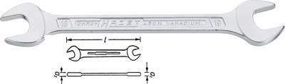 Hazet 450N-10X13 450N Doppel-Maulschlüssel Schlüsselweite (Metrisch) 10 - 13 mm