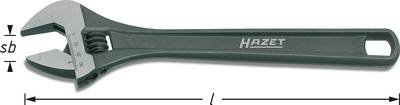 Hazet 279-6 279-6 Rollgabelschlüssel Schlüsselweite (Metrisch) 18 mm