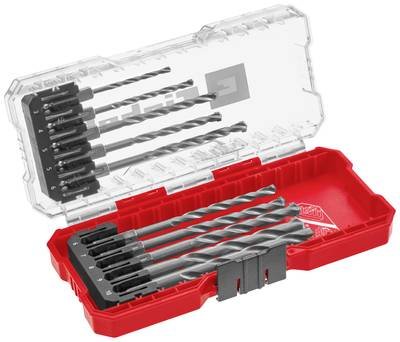 Einhell 108743 Werkzeugstahl Stein-Spiralbohrer-Set 10teilig 3 mm, 4 mm, 5 mm, 6 mm, 7 mm, 8 mm, 9 mm, 10 mm 1 Set