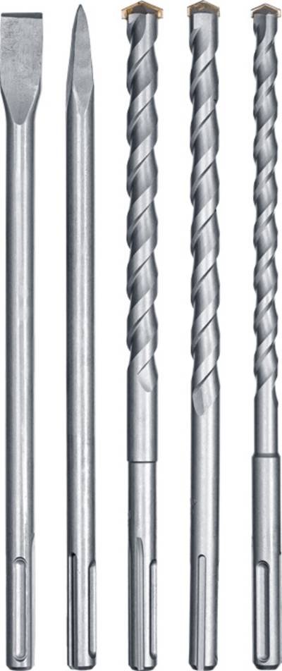 kwb 194000 40CR-Stahl Meißel-Set 5teilig 18 mm, 20 mm, 25 mm Gesamtlänge 400 mm SDS-Max 5 St.