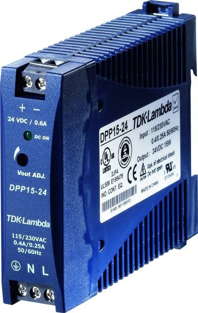 TDK-Lambda DPP25-5 Hutschienen-Netzteil (DIN-Rail) 5 V/DC 5 A 25 W Anzahl Ausgänge:1 x Inhalt 1 St.