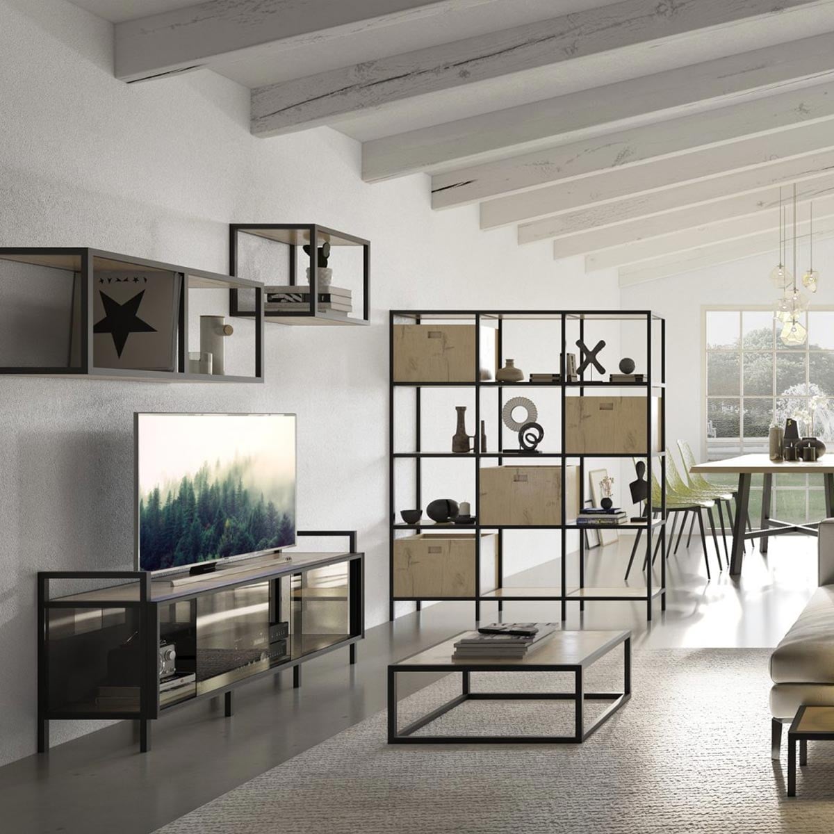 TAKI - Estructura decorativa para muebles y estantes