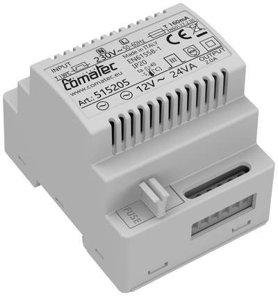 Comatec TBD202412F4 Hutschienen-Netzteil (DIN-Rail) 12 V/AC 2 A 24 VA Inhalt 1 St.