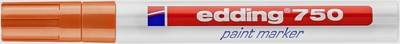 Edding 750 paint marker 4-750006 Lackmarker Orange 2 mm, 4 mm