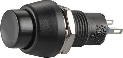 TRU COMPONENTS 1587723 TC-R13-84A-05BK Drucktaster 250 V/AC 1 A 1 x Aus/(Ein) tastend 1 St.