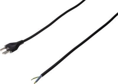 Max Hauri 114372 Strom Netzkabel Schwarz 2.00 m