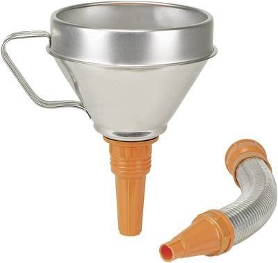 Pressol Kombitrichter Stahlblech verz. mit flexiblem Auslauf 02645 Trichter 1.3 l 160 mm