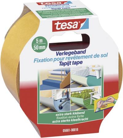 tesa EXTRA STRONG 05681-00018-11 Verlegeband Orange (L x B) 5 m x 50 mm 1 St.