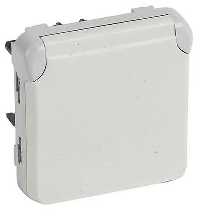 069641 Elektro-Sockelleisten-Zubehör Legrand 069641 Steckdosencontainer Beige 1 St.