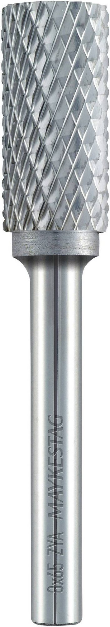 Alpen 777606106100 Frässtift Hartmetall Zylinder Länge 50 mm Produktabmessung, Ø 6 mm Schaftdurchmesser 6 mm