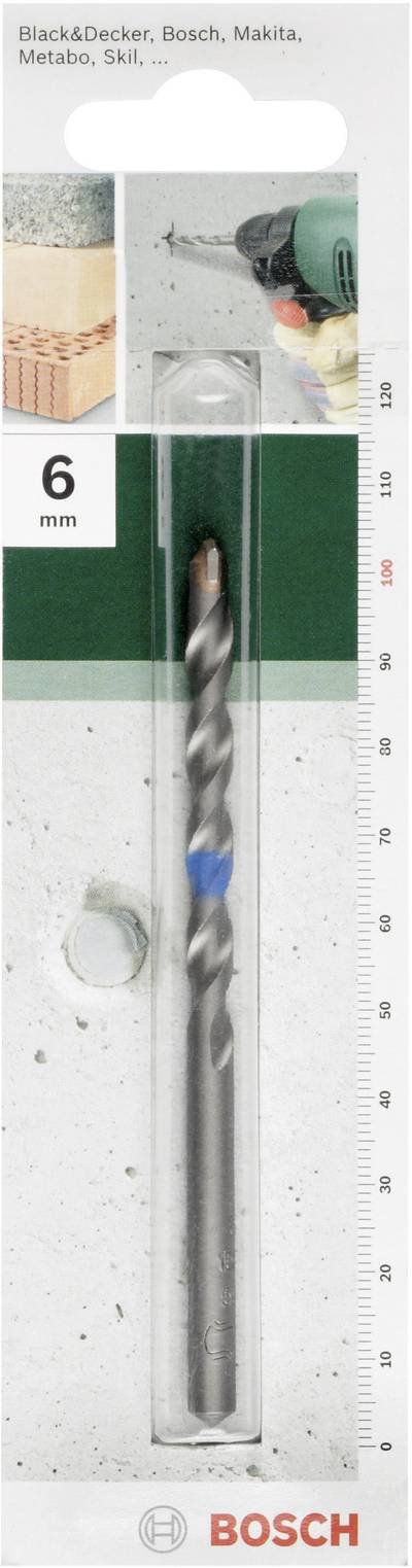 Bosch Accessories 2609255403 Hartmetall Beton-Spiralbohrer 5 mm Gesamtlänge 85 mm Zylinderschaft 1 St.
