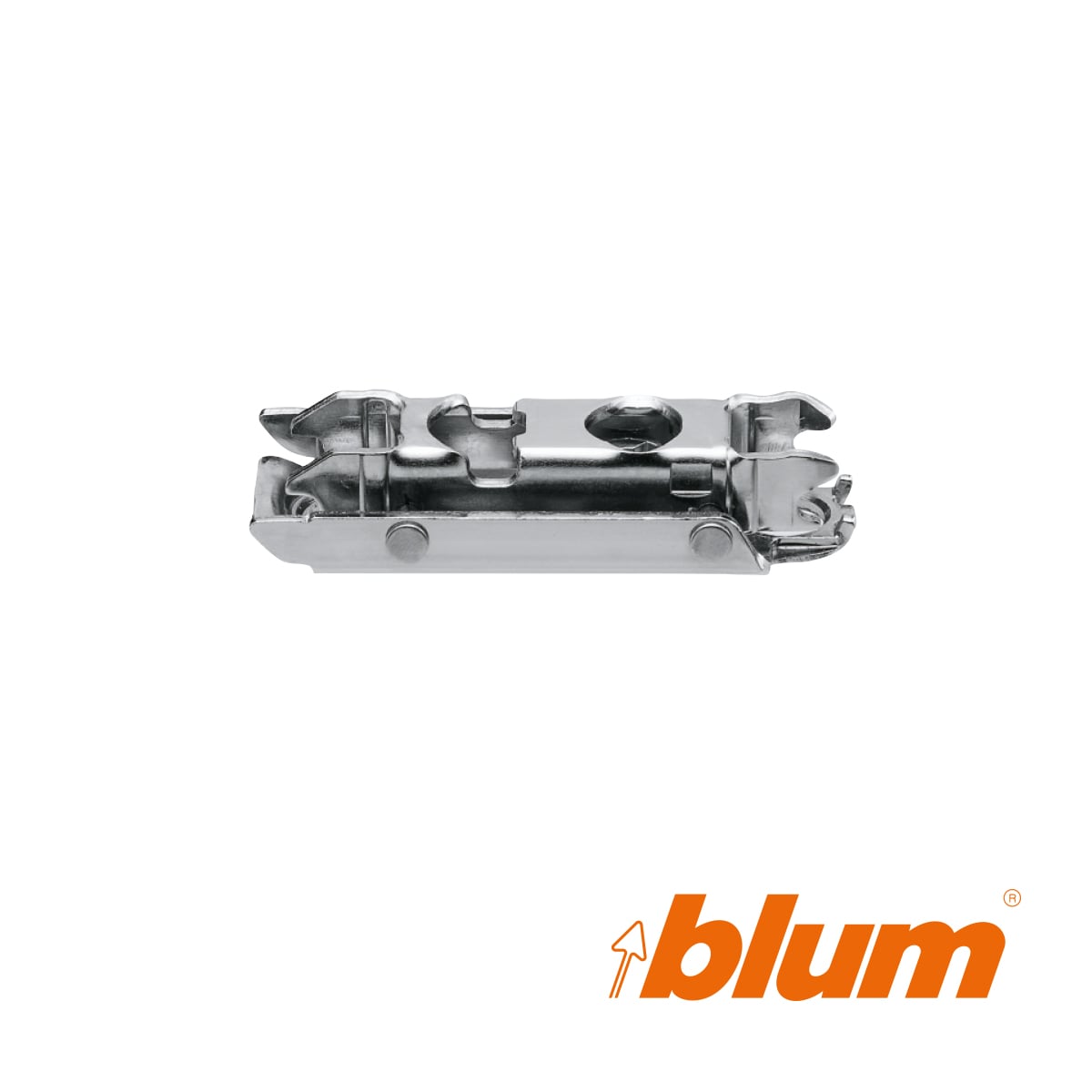 Bases rectas con regulación vertical mediante excéntrica para bisagras Blum Clip-Top