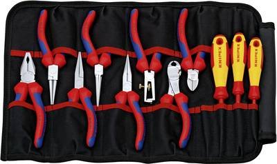 Knipex neu 00 19 41 Werkzeugset Elektriker in Tasche 11teilig
