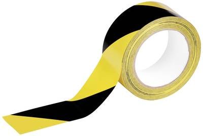 Durable 1044130 DURABLE Markierungsband DURALINE® BASIC 50/016 Schwarz/Gelb 33 m (L x B) 33 m x 50 mm