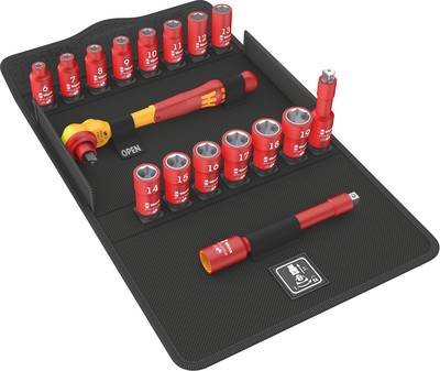 Wera 8100 SB VDE 1 Zyklop Steckschlüsselsatz metrisch 3/8" (10 mm) 05004970001