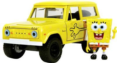 JADA TOYS Sponge Bob 1973 Ford Bronco Fertigmodell PKW Modell