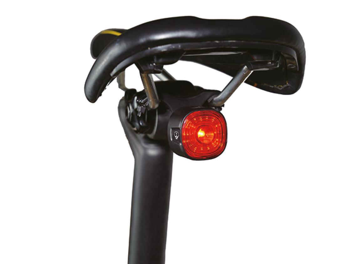 PRO SPORT LIGHTS Luz trasera roja - Luz LED para bicicleta - Recargable por USB