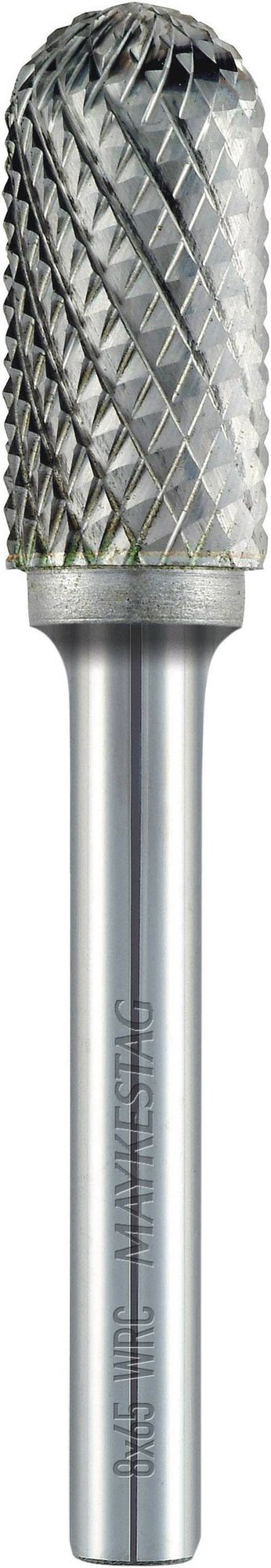 Alpen 779606110100 Frässtift Hartmetall Walze Länge 65 mm Produktabmessung, Ø 10 mm Schaftdurchmesser 6 mm
