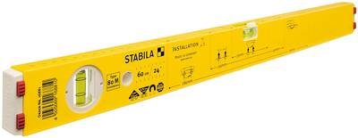 Stabila Type 80 M Installation 16881 Magnet-Wasserwaage mit Magnet 60 cm 0.5 mm/m