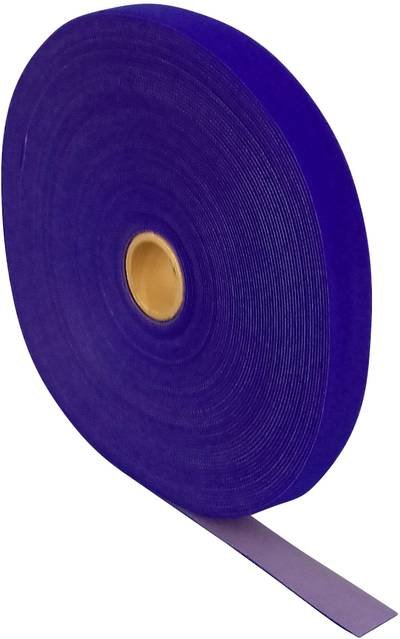 FASTECH® T0602004261125 Klettband zum Bündeln Haft- und Flauschteil (L x B) 25000 mm x 20 mm Blau 25 m