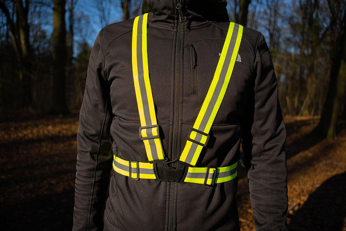LYNX Arnés reflectante Lynx unisex amarillo talla única