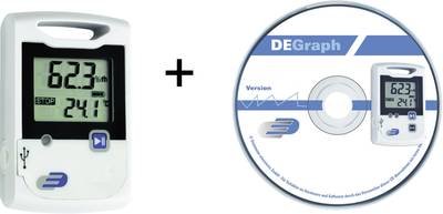 Dostmann Electronic 5005-1002 LOG20 Set Multi-Datenlogger Messgröße Temperatur, Luftfeuchtigkeit -30 bis 60 °C 0 bis 99