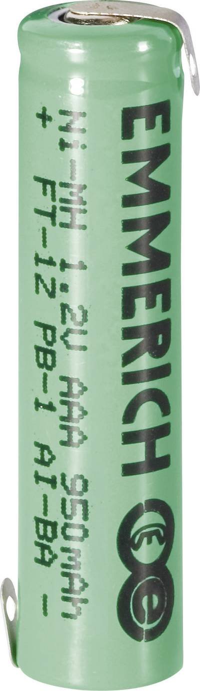 Emmerich Micro ZLF Spezial-Akku Micro (AAA) Z-Lötfahne NiMH 1.2 V 950 mAh 1 St.