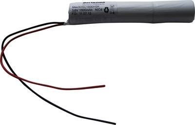 Fluchtweg-Notleuchtenakku 1500 mAh mit Kabeln