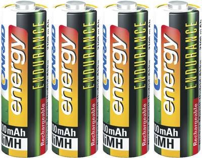 Conrad energy Endurance HR06 Mignon (AA)-Akku NiMH 2300 mAh 1.2 V 4 St.