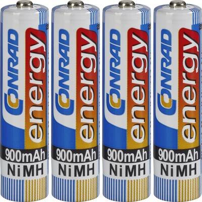 Conrad energy HR03 Micro (AAA)-Akku NiMH 900 mAh 1.2 V 4 St.