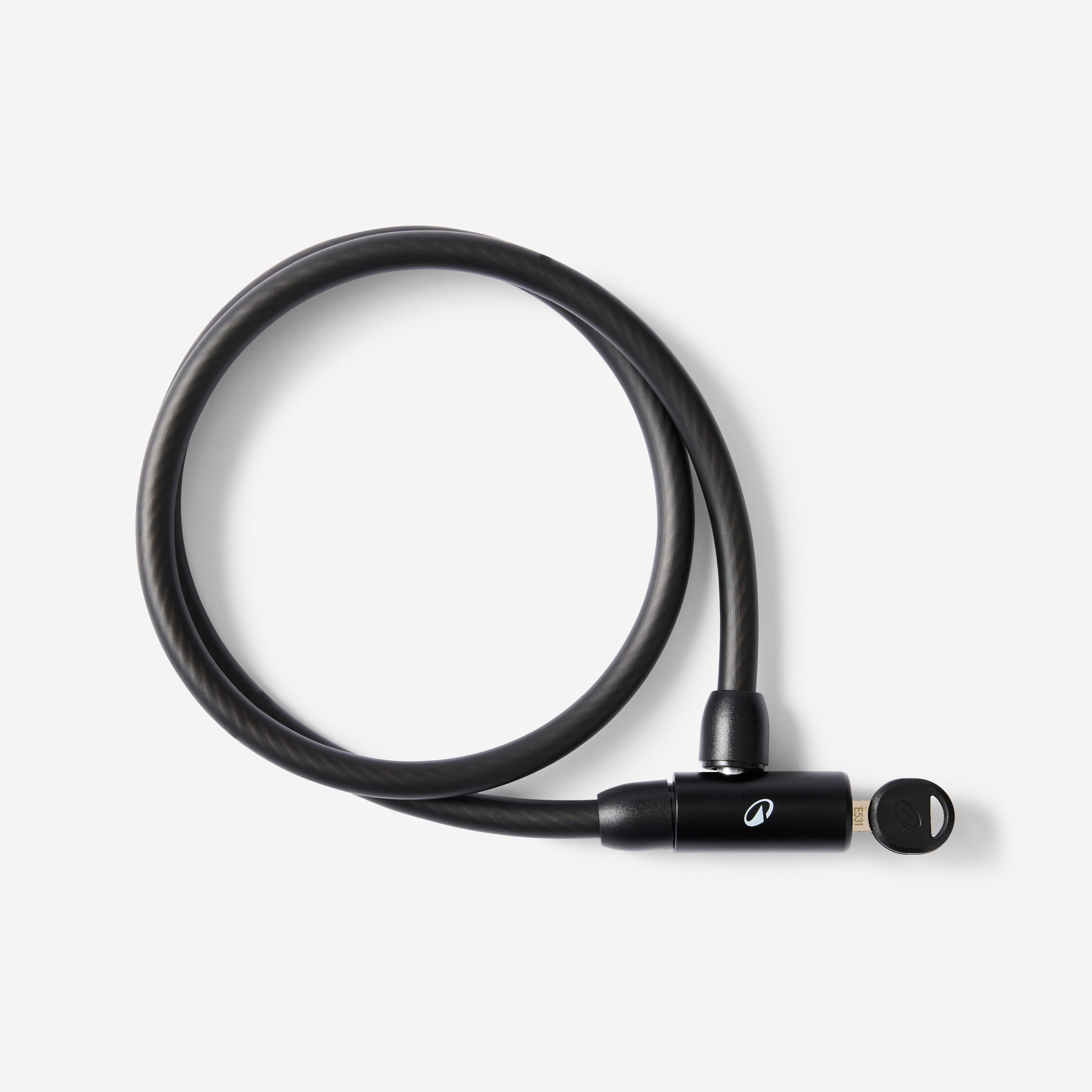 BTWIN Candado Accesorios Bicicleta 120 Espiral Cerradura Llave