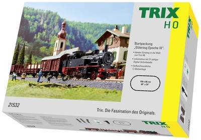 TRIX H0 T21531 Digital-Startpackung Güterzug Epoche III
