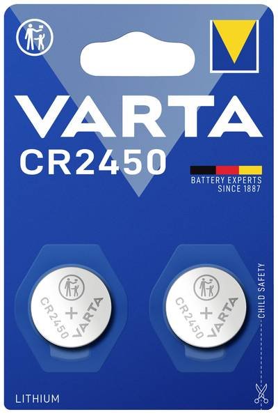 VARTA LITHIUM Coin CR2450 Blister 2