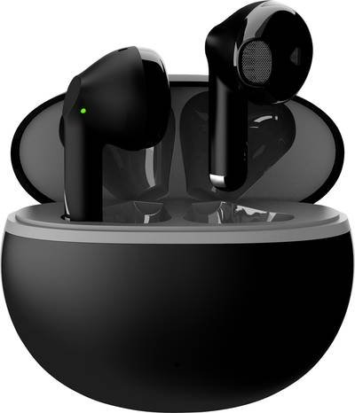 Creative Zen Air DOT In Ear Kopfhörer Bluetooth® Schwarz Schweißresistent, Wasserbeständig, Batterieladeanzeige, inkl. L
