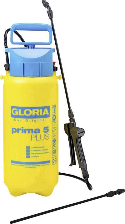 Gloria Haus und Garten 000106.0000 prima 5 PLUS Drucksprüher 5 l