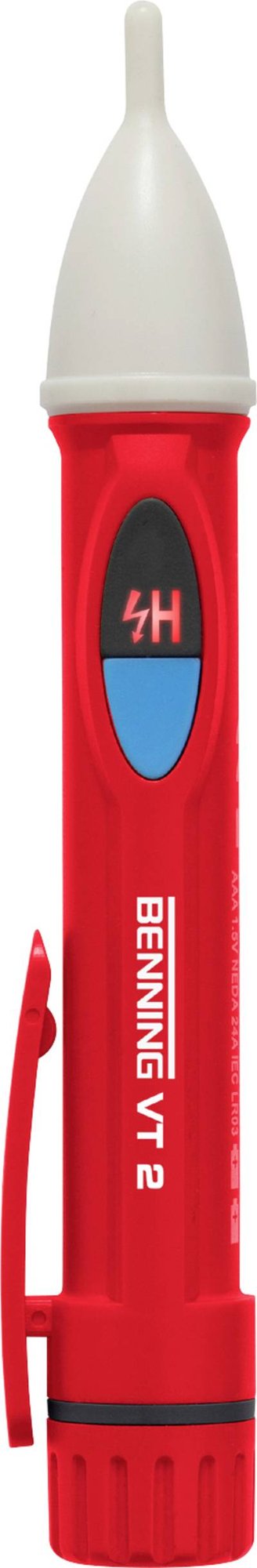 Benning VT 2 Berührungsloser Spannungsprüfer CAT III 1000 V, CAT IV 600 V Akustik, LED