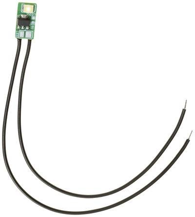 NOCH 51270 LED Dauerlicht flackerfrei, mit Anschlussdrähten Passend für (Modellbahn): Gebäude Kaltweiß 4 St.